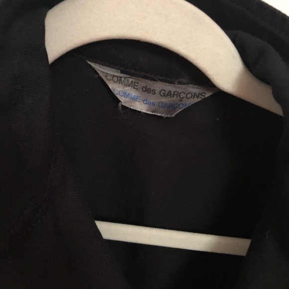 Comme des garcons cotton blazer